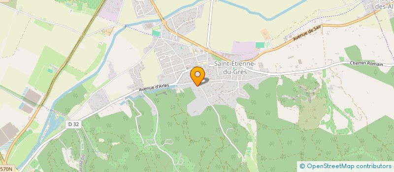 localisation de l'entreprise MADAME THERESE RICHAUD  SAINT-ETIENNE-DU-GRES