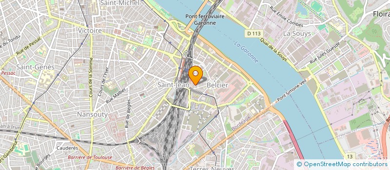 localisation de l'entreprise MADAME THERESE RODAK à BORDEAUX
