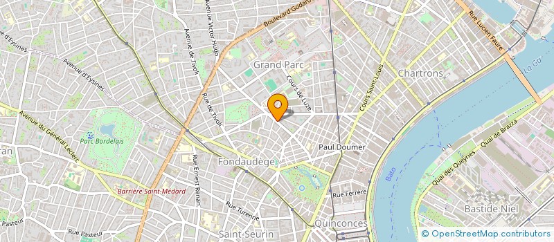 localisation de l'entreprise MADAME THERESE ROQUET  EYSINES