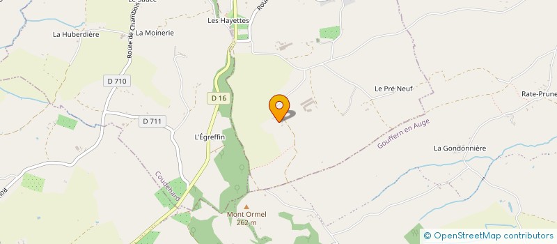 localisation de l'entreprise MADAME THERESE SABIOLI DI GIOVANNI à MONT-ORMEL