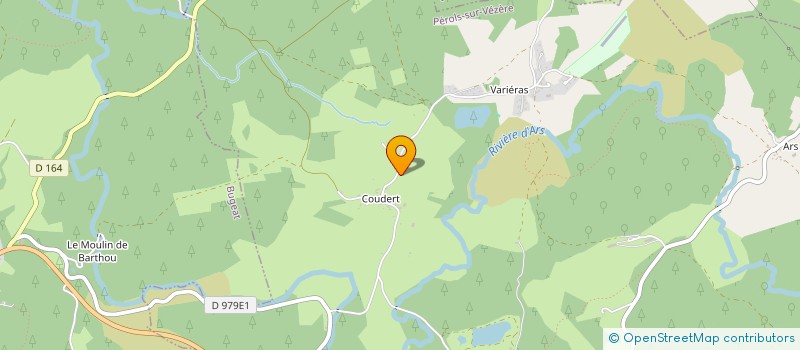 localisation de l'entreprise MADAME THERESE SALAGNAC  PRADINES