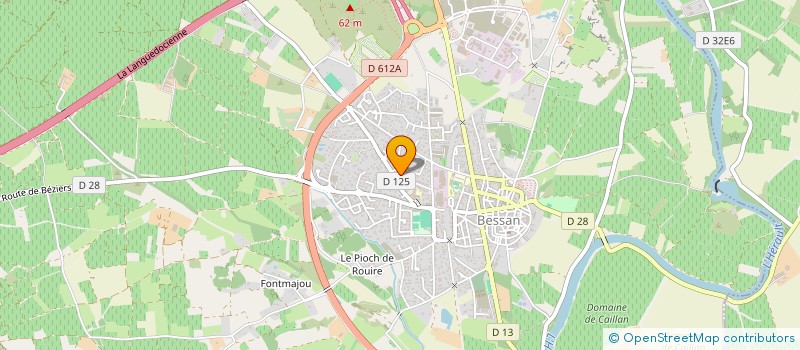 localisation de l'entreprise MADAME THERESE SALLES  BESSAN