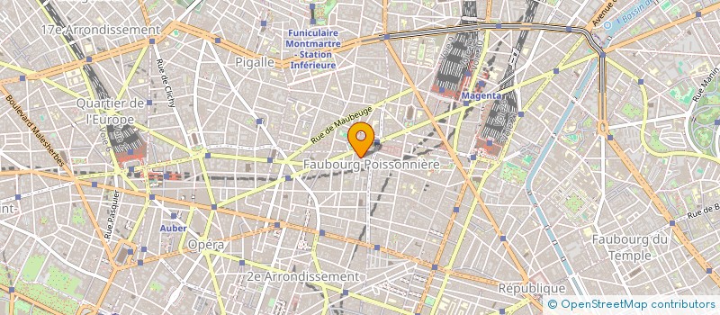 localisation de l'entreprise MADAME THERESE SANDIND à PARIS