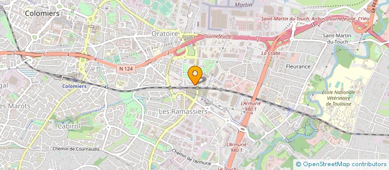 localisation de l'entreprise MADAME THERESE SANTIAGO à TOULOUSE
