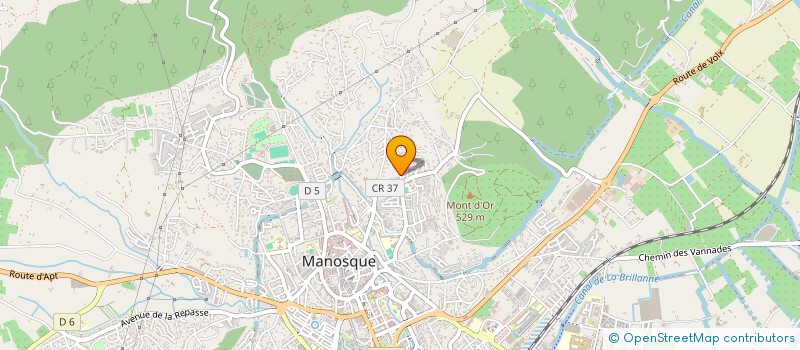 localisation de l'entreprise MADAME THERESE SCHIPPER  MANOSQUE