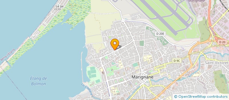 localisation de l'entreprise MADAME THERESE SEGURA à MARIGNANE