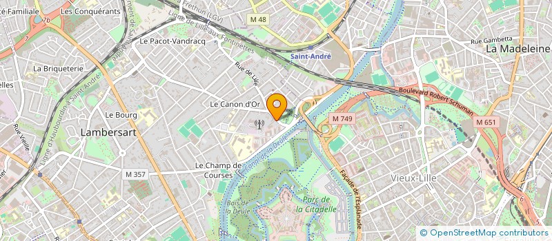 localisation de l'entreprise MADAME THERESE SION à LAMBERSART