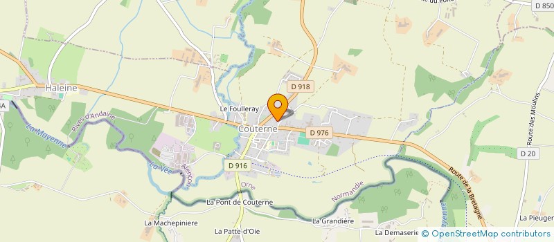 localisation de l'entreprise MADAME THERESE SORIEUL à LA FERTE MACE