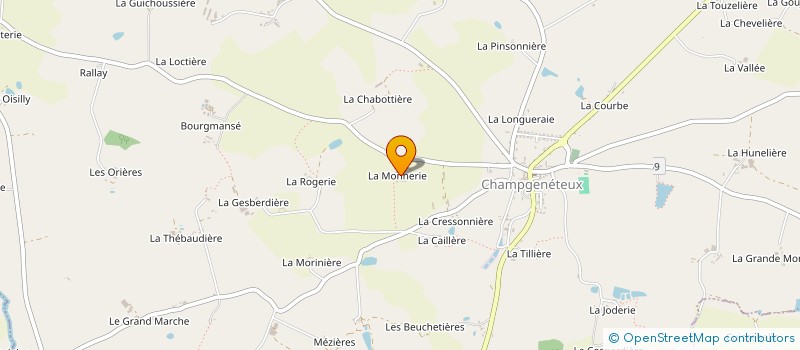 localisation de l'entreprise MADAME THERESE TAILLEBOIS à IZE