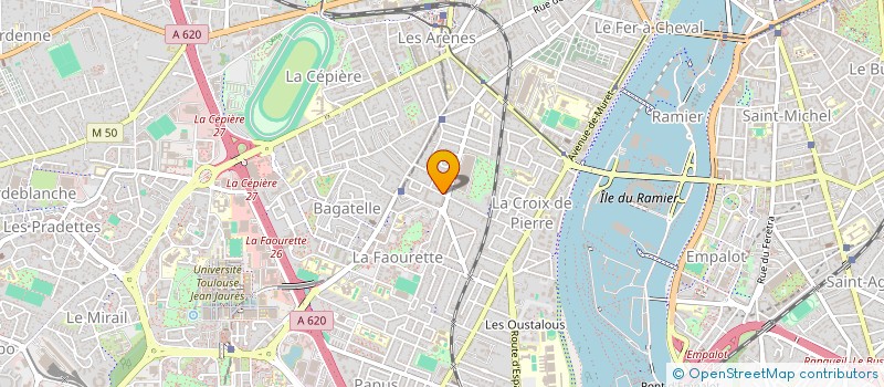 localisation de l'entreprise MADAME THERESE TEIXIDO  TOULOUSE