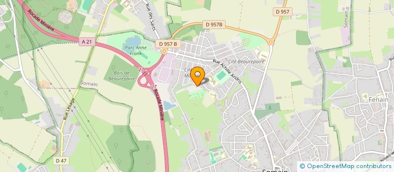 localisation de l'entreprise MADAME THERESE THERY  SOMAIN