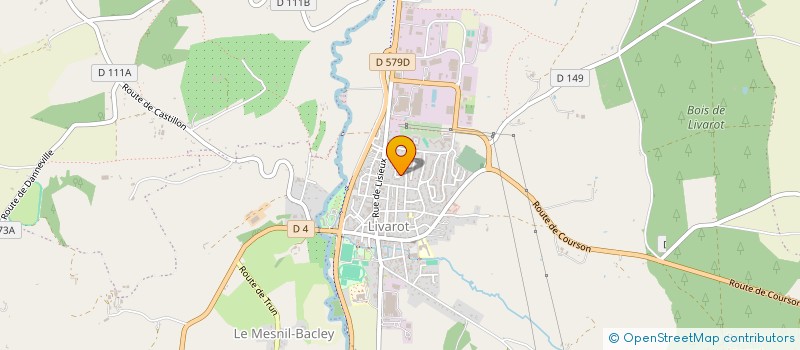 localisation de l'entreprise MADAME THERESE THIBAULT à SAINT-PIERRE-EN-AUGE
