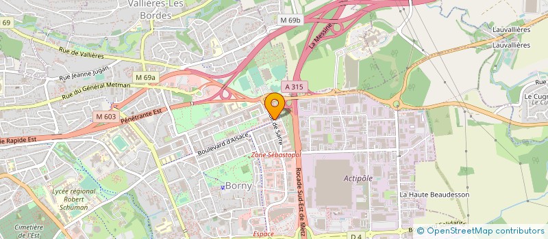 localisation de l'entreprise MADAME THERESE UMBER  PANGE