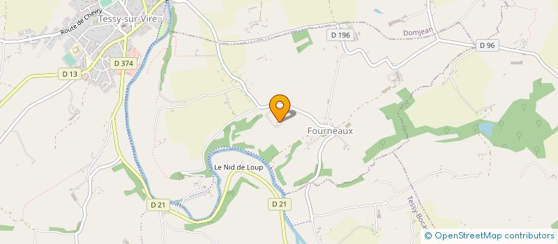 localisation de l'entreprise MADAME THERESE VASTEL  FOURNEAUX