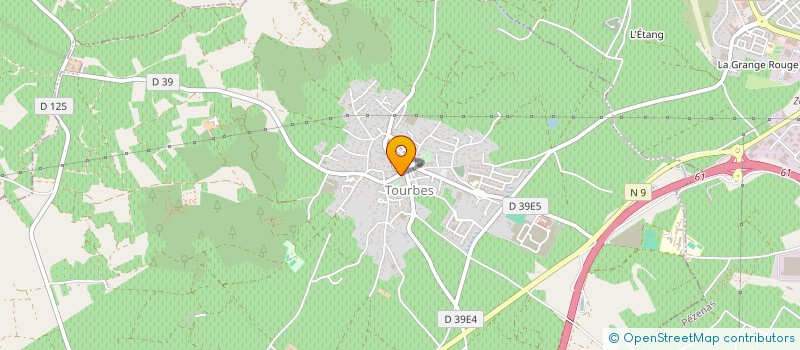 localisation de l'entreprise MADAME THERESE VENEL  TOURBES