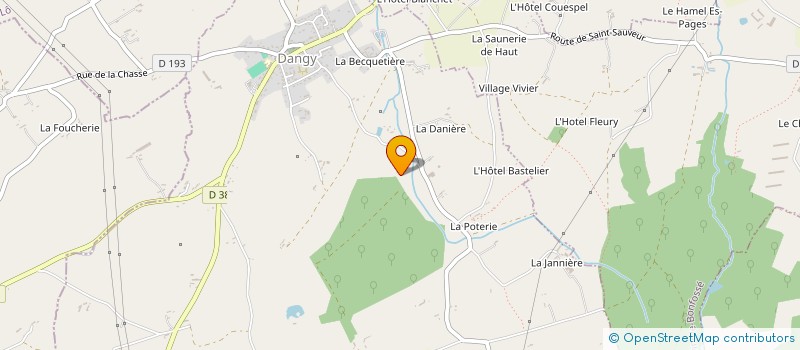 localisation de l'entreprise MADAME THERESE VIARD  BOURGVALLEES