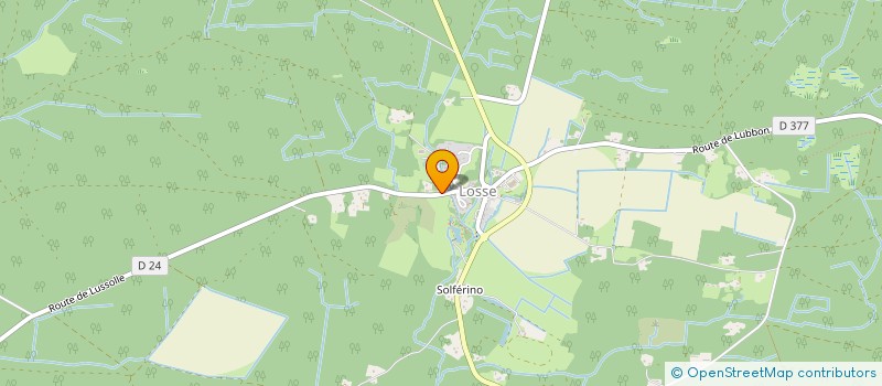 localisation de l'entreprise MADAME THERESE VITAL  LOSSE