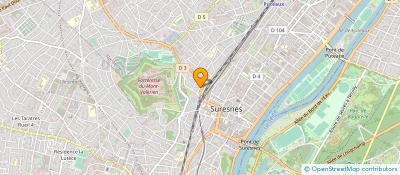 localisation de l'entreprise MADAME THERESE WINQWIST à SURESNES