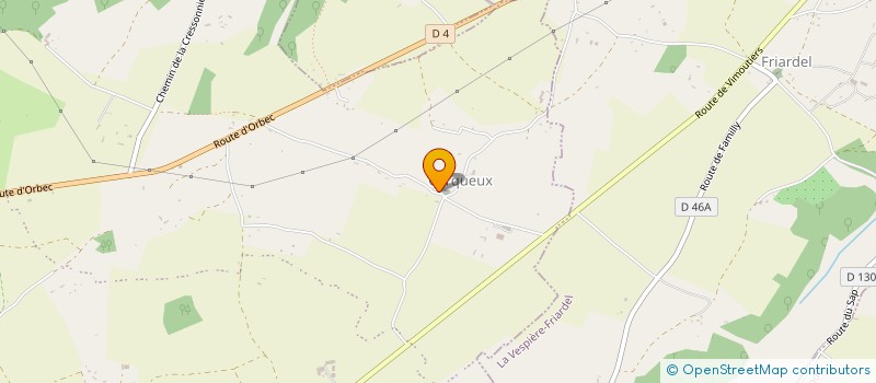 localisation de l'entreprise MADAME THERESIA FISSCHER à MEZIDON VALLEE D'AUGE