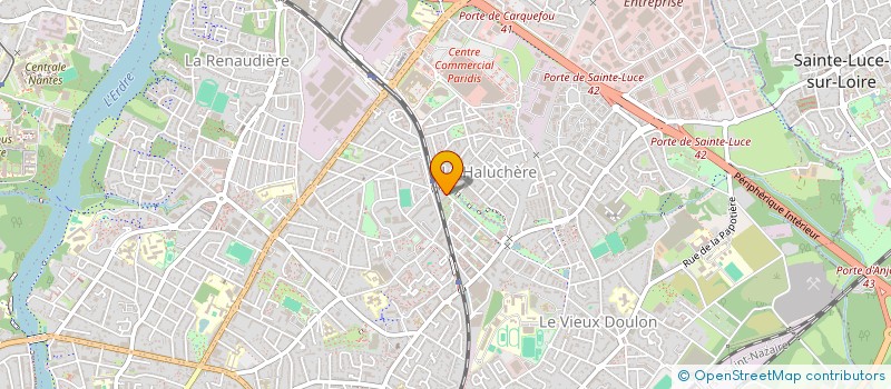 localisation de l'entreprise MADAME THERESIA MOKE  NANTES