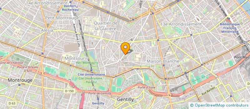 localisation de l'entreprise MADAME THERESIA TONGUA  PARIS