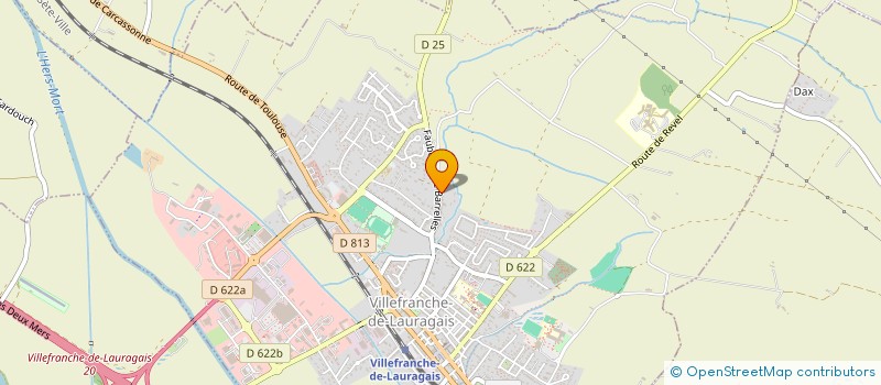 localisation de l'entreprise MADAME THERON QUEVEDO  VILLEFRANCHE-DE-LAURAGAIS