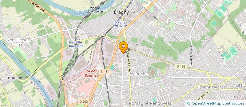 localisation de l'entreprise MADAME THESS JOLIVEL  CONFLANS-SAINTE-HONORINE