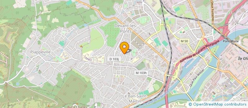 localisation de l'entreprise MADAME THI ANH THU HOANG  METZ