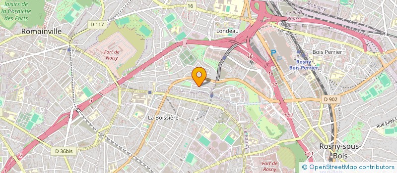 localisation de l'entreprise MADAME THI BUI à NOISY-LE-SEC