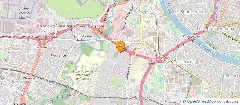 localisation de l'entreprise MADAME THI DANT à TOULOUSE