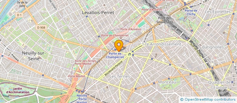 localisation de l'entreprise MADAME THI DAO  PARIS