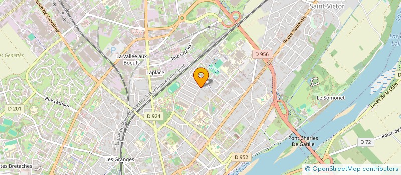 localisation de l'entreprise MADAME THI DINH TRAN  BLOIS