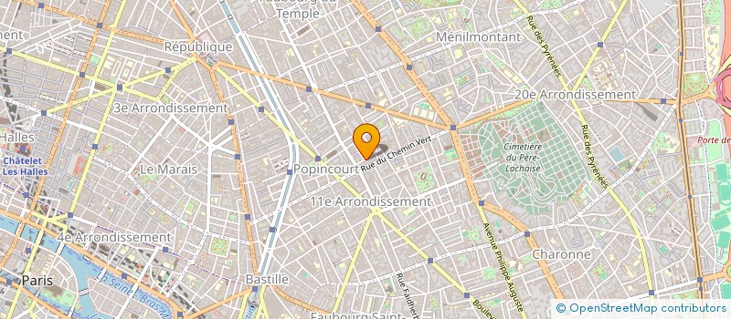 localisation de l'entreprise MADAME THI DUONG  PARIS