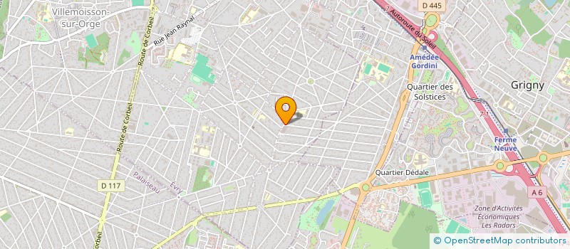 localisation de l'entreprise MADAME THI DUONG  MORSANG-SUR-ORGE