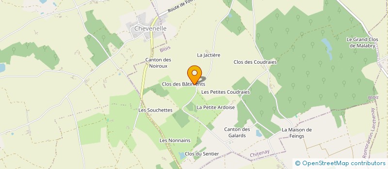 localisation de l'entreprise MADAME THI HAI HANG NGUYEN  CHITENAY