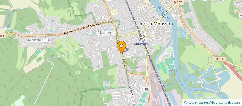 localisation de l'entreprise MADAME THI HIEN NGUYEN  MAIDIERES