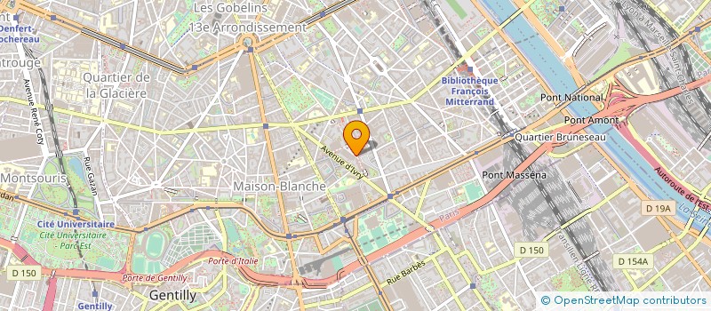 localisation de l'entreprise MADAME THI HO  PARIS