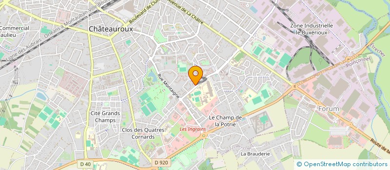 localisation de l'entreprise MADAME THI HONG PHUC NGUYEN à CHATEAUROUX