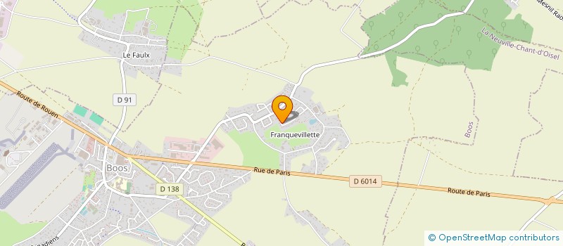 localisation de l'entreprise MADAME THI HONG PHUC TRUONG  BOOS