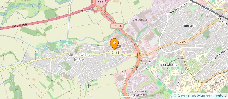localisation de l'entreprise MADAME THI HONG QUE NGUYEN à MORSCHWILLER-LE-BAS
