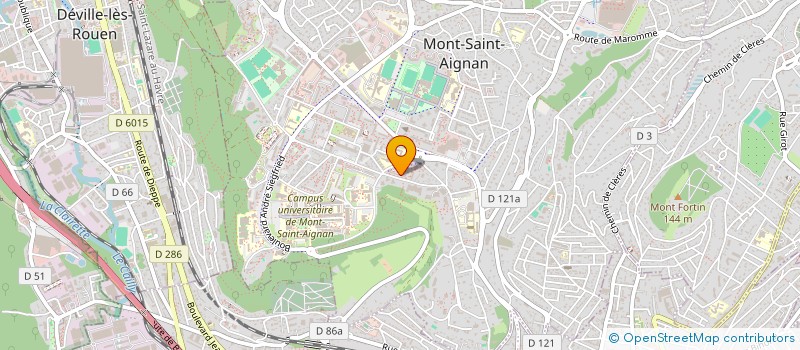 localisation de l'entreprise MADAME THI-HUYEN PHAN  MONT-SAINT-AIGNAN