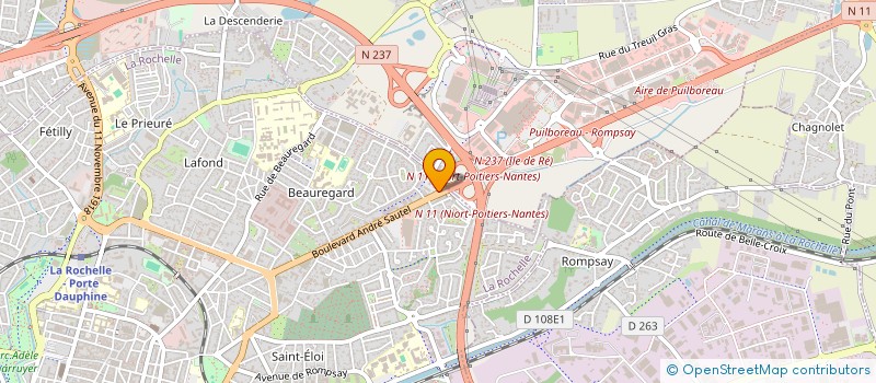 localisation de l'entreprise MADAME THI HUYEN TRANG TAT  LA ROCHELLE