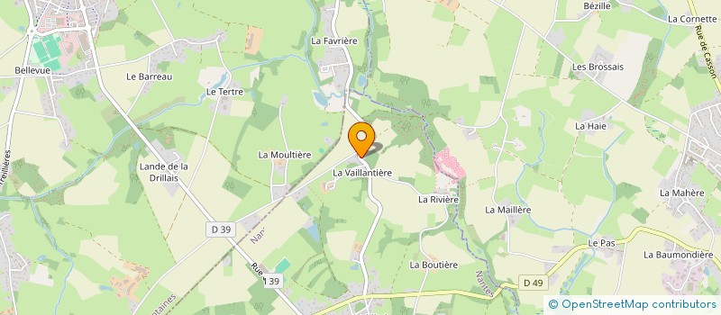 localisation de l'entreprise MADAME THI HUYNH  LA CHAPELLE-SUR-ERDRE