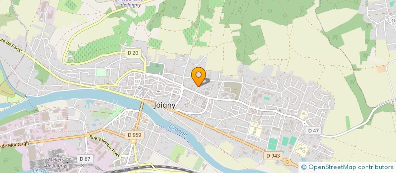 localisation de l'entreprise MADAME THI HUYNH  JOIGNY