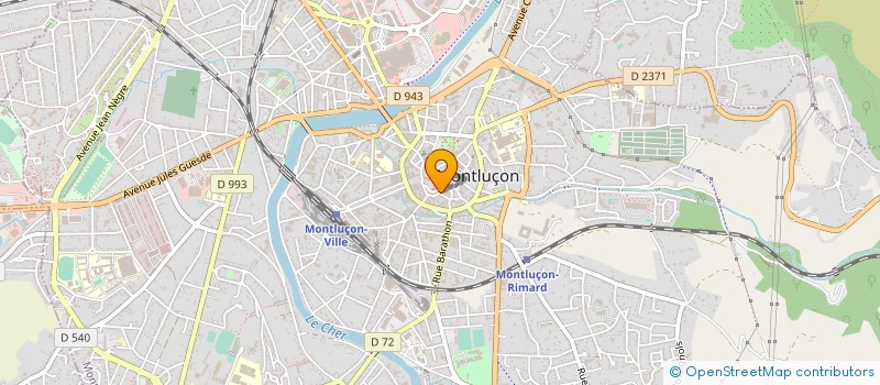 localisation de l'entreprise MADAME THI-HUYNH NGUYEN à MONTLUCON