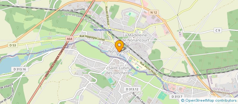 localisation de l'entreprise MADAME THI KHIEM NGUYEN  NONANCOURT