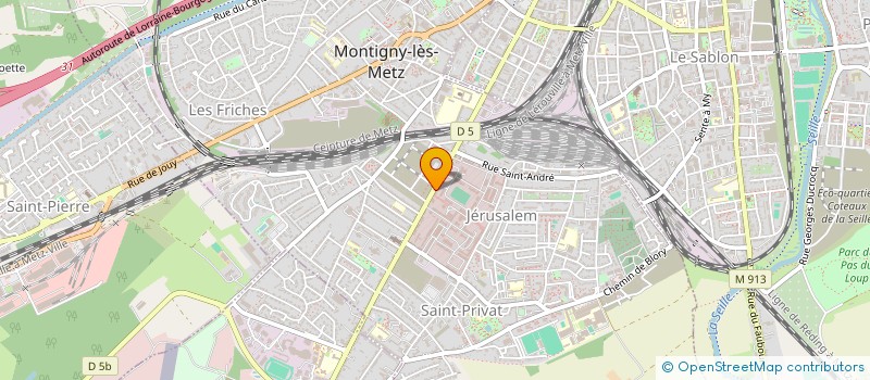 localisation de l'entreprise MADAME THI KIM DUNG LAM à MONTIGNY-LES-METZ