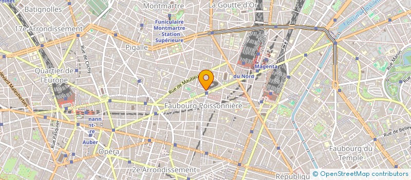 localisation de l'entreprise MADAME THI LE à PARIS
