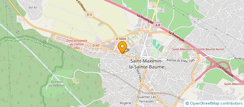localisation de l'entreprise MADAME THI LE à SAINT-MAXIMIN-LA-SAINTE-BAUME