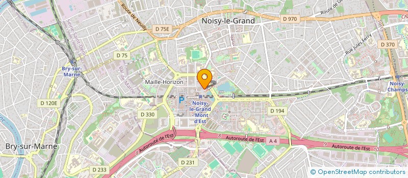 localisation de l'entreprise MADAME THI LE à NOISY-LE-GRAND